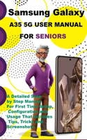 Samsung Galaxy A35 5G User Manual For Seniors