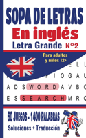 Sopa De Letras En Inglés para Adultos y niños 12+