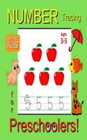 Number Tracing for Preschoolers