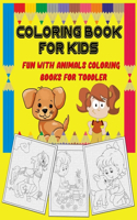 Coloring Book for kids fun with animals Coloring Books for toddler
