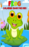 Frog Coloring Book For Kids