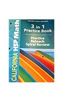 Harcourt School Publishers Math: Practice/Reteach Workbook Student Edition Grade 3