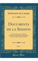 Documents de la Session, Vol. 7: Première Session du Dixième Parlement de la Puissance du Canada; Session 1905; Volume XXXIX (Classic Reprint)