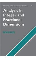 Analysis in Integer and Fractional Dimensions