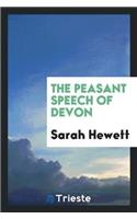 The Peasant Speech of Devon