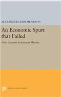 An Economic Spurt that Failed