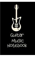 Guitar Music Notebook
