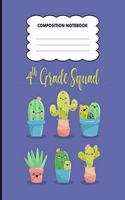 4th grade Squad Composition Notebook