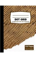 Dot Grid Composition Notebook
