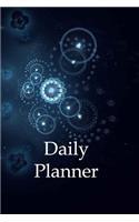 Daily Planner: New Age Theme Blank Lined Daily Planner Organizer Personal Dated Agenda Appointment Calendar for Students Women Yearly Planner One Day Per Page
