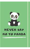 Never Say No To Panda