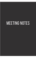 Meeting Notes