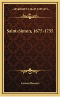 Saint-Simon, 1675-1755