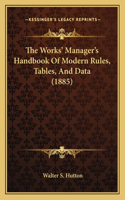 Works' Manager's Handbook of Modern Rules, Tables, and Data (1885)