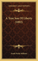 A True Son Of Liberty (1892)