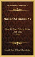 Memoirs Of Ernest II V2
