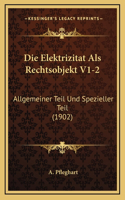 Elektrizitat Als Rechtsobjekt V1-2