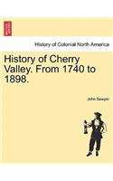 History of Cherry Valley. from 1740 to 1898.