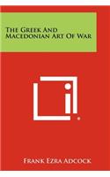 Greek and Macedonian Art of War