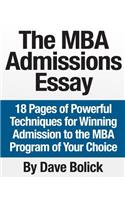 The MBA Admissions Essay