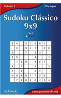 Sudoku Clássico 9x9 - Fácil - Volume 2 - 276 Jogos: (2 Sudoku)