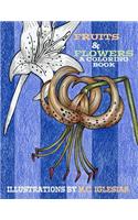 Fruits & Flowers. A Coloring Book