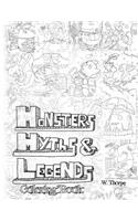 Monsters, Myths and Legends Coloring Book: Coloring book for Children to adults