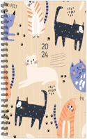 Purrfect 2024 Weekly Planner