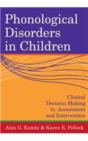 Phonological Disorders in Children