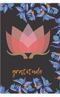 Daily gratitude journal