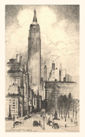 Vintage Journal Empire State Building