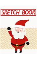 Sketch Book For Men Christmas Gift Bringer