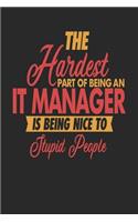 The Hardest Part Of Being An IT Manager Is Being Nice To Stupid People
