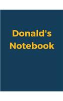 Donald's Notebook