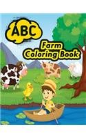 ABC Farm Coloring Book