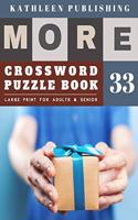 Crossword Large Print: Crossword Variety - More Full Page Crosswords to Challenge Your Brain (Find a Word for Adults & Seniors) - gift box design(33 Crossword Books Quick)