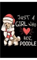 just a Girl Who her Poodle