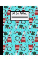 Dot Grid Notebook - Christmas Edition: Large 8.5 x 11 Size - 100 Dotted Pages - Fun Cover Dot Grid Journal
