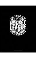 Fantasy Hockey League Champion: Genkouyoushi Notebook(1366 Genkouyoushi Notebook)