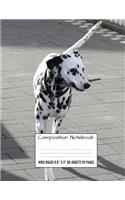 Composition Notebook Wide Ruled 8.5" X 11" 55 Sheets 110 Pages