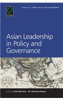 Asian Leadership in Policy and Governance