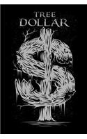 Tree Dollar: Business Economics Financial Accounting Daily Writing Notebook Journal