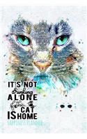 It's Not Drinking Alone If the Cat Is Home