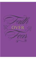 Faith Over Fear: Blank Line Journal
