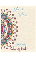 Love & Peace Mandalas Coloring Book: Love & Peace Mandalas Coloring Book