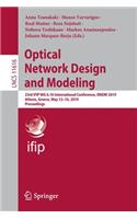 Optical Network Design and Modeling