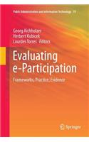 Evaluating E-Participation