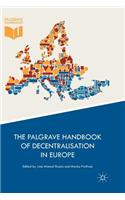 The Palgrave Handbook of Decentralisation in Europe