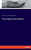 two epistles to the Corinthians