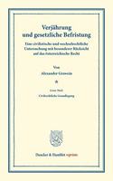 Verjahrung Und Gesetzliche Befristung